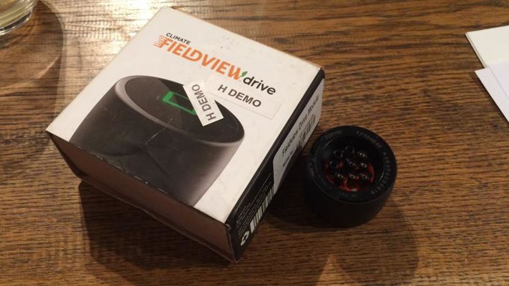 Module de récupération des données Fieldview Drive. © Vincent Gobert/GFA